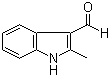 structure of CAS# 5416-80-8, 2-Methylindole-3-carboxaldehyde