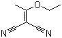 structure of CAS# 5417-82-3, 2-(1-Ethoxyethylidene)malononitrile