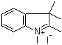 structure of CAS# 5418-63-3, 1,2,3,3-四甲基-3H-吲哚鎓碘化物