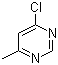 structure of CAS# 54198-82-2, 6-氯-4-甲基嘧啶