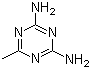 structure of CAS# 542-02-9, 6-Methyl-1,3,5-triazine-2,4-diamine