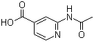 structure of CAS# 54221-95-3, 2-(Acetylamino)isonicotinic acid
