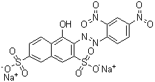 structure of CAS# 5423-07-4, Nitrazine yellow