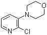 structure of CAS# 54231-44-6, 2-Chloro-3-morpholinopyridine