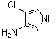 structure of CAS# 54301-34-7, 3-氨基-4-氯-1H-吡唑