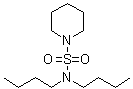 CAS # 5433-42-1, N,N-Dibutyl-1-piperidinesulfonamide, NSC 13234