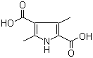 structure of CAS# 5434-29-7, 2,4-二甲基吡咯-3,5-二羧酸