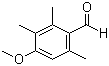 structure of CAS# 54344-92-2, 4-甲氧基-2,3,6-三甲基苯甲醛