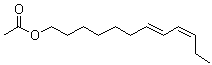 structure of CAS# 54364-62-4, (7E,9Z)-7,9-十二碳二烯-1-基乙酸酯
