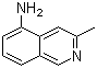 structure of CAS# 54410-17-2, 5-Amino-3-methylisoquinoline