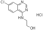 CAS 登录号：5442-05-7, 2-[(7-氯-4-喹唑啉基)氨基]乙醇单盐酸盐
