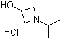 structure of CAS# 54431-32-2, 1-异丙基氮杂环丁烷-3-醇盐酸盐
