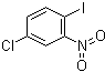 CAS # 5446-05-9, 4-Chloro-2-nitrophenyl iodide, 1-Iodo-2-nitro-4-chlorobenzene, 4-Chloro-1-iodo-2-nitrobenzene, NSC 17163
