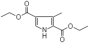 CAS # 5448-16-8, 3-Methyl-1H-pyrrole-2,4-dicarboxylic acid diethyl ester