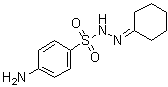 CAS 登录号：5448-65-7, 4-氨基苯磺酸环己亚基酰肼