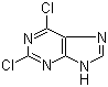 structure of CAS# 5451-40-1, 2,6-二氯嘌呤