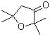 structure of CAS# 5455-94-7, 2,2,5,5-四甲基四氢呋喃-3-酮