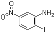 structure of CAS# 5459-50-7, 2-碘-5-硝基苯胺
