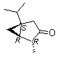 structure of CAS# 546-80-5, (1S,4R,5R)- 3-Thujanone