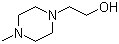 structure of CAS# 5464-12-0, 1-(2-Hydroxyethyl)-4-methylpiperazine