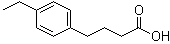 structure of CAS# 5467-53-8, 4-Ethylbenzenebutanoic acid