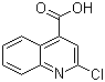 structure of CAS# 5467-57-2, 2-Chloroquinoline-4-carboxylic acid