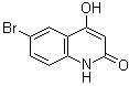 structure of CAS# 54675-23-9, 6-Bromo-4-hydroxy-2(1H)-quinolinone