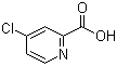 structure of CAS# 5470-22-4, 4-氯-2-吡啶甲酸