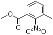 structure of CAS# 5471-82-9, 3-甲基-2-硝基苯甲酸甲酯