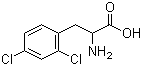 structure of CAS# 5472-68-4, 2,4-Dichlorophenylalanine