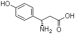 structure of CAS# 54732-46-6, (S)-3-氨基-3-(4-羟基苯基)丙酸