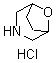 structure of CAS# 54745-74-3, 8-氧杂-3-氮杂双环[3.2.1]辛烷盐酸盐