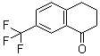 structure of CAS# 54752-50-0, 7-三氟甲基-1-四氢萘酮