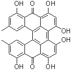 structure of CAS# 548-03-8, Protohypericin