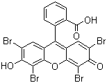Acid Red 87 molecular structure (CAS 548-26-5)