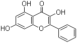 高良姜素分子结构 (CAS 548-83-4)