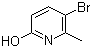 structure of CAS# 54923-31-8, 3-溴-6-羟基-2-甲基吡啶