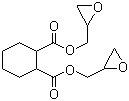 Diglycidyl 1,2-cyclohexanedicarboxylate molecular structure (CAS 5493-45-8)