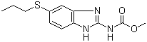 structure of CAS# 54965-21-8, 阿苯达唑