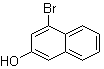 structure of CAS# 5498-31-7, 4-溴-2-萘酚