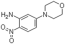 structure of CAS# 54998-00-4, 4-(3-Amino-4-nitrophenyl)morpholine