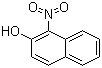 structure of CAS# 550-60-7, 1-硝基-2-羟基萘
