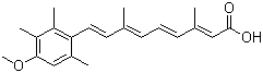 structure of CAS# 55079-83-9, Acitretin