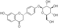 CAS # 551-15-5, Liquiritin, (S)-7-Hydroxy-2-[4-((2S,3R,4S,5S,6R)-3,4,5-trihydroxy-6-hydroxymethyltetrahydropyran-2-yloxy)phenyl]chroman-4-one