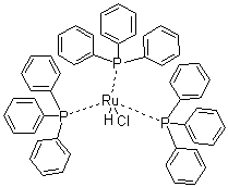 structure of CAS# 55102-19-7, 氢化三(三苯基膦)氯化钌