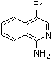 structure of CAS# 55270-27-4, 1-氨基-4-溴异喹啉