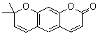 CAS # 553-19-5, Xanthyletin, 8,8-Dimethyl-2H,8H-benzo[1,2-b:5,4-b']dipyran-2-one, 2,2-Dimethylchromenocoumarin, 7-Hydroxy-2,2-dimethyl-2H-1-benzopyran-6-acrylic acid delta-lactone