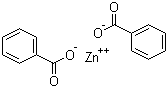 Zinc dibenzoate molecular structure (CAS 553-72-0)