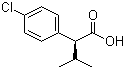 CAS # 55332-38-2, (S)-2-(4-Chlorophenyl)-3-methylbutyric acid