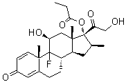 CAS 登录号：5534-13-4, 倍他米松 17-丙酸酯